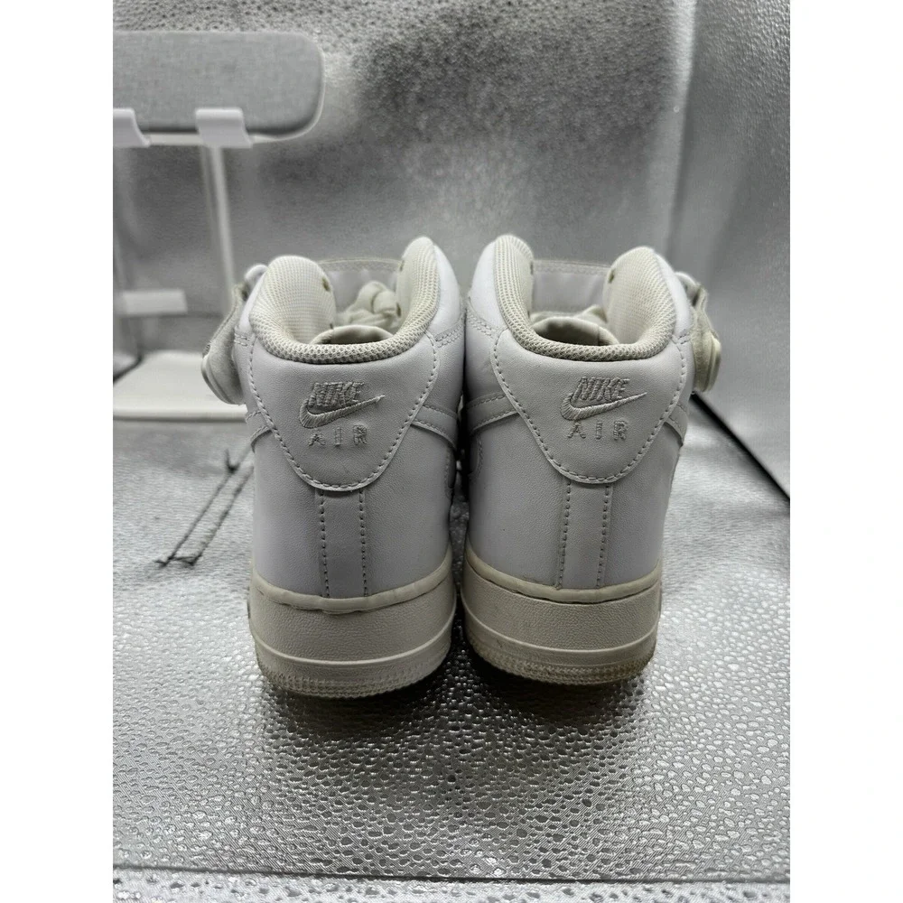 Nike Men's Air Force 1 CW2289-111 White Leather High Top Size 10.5
